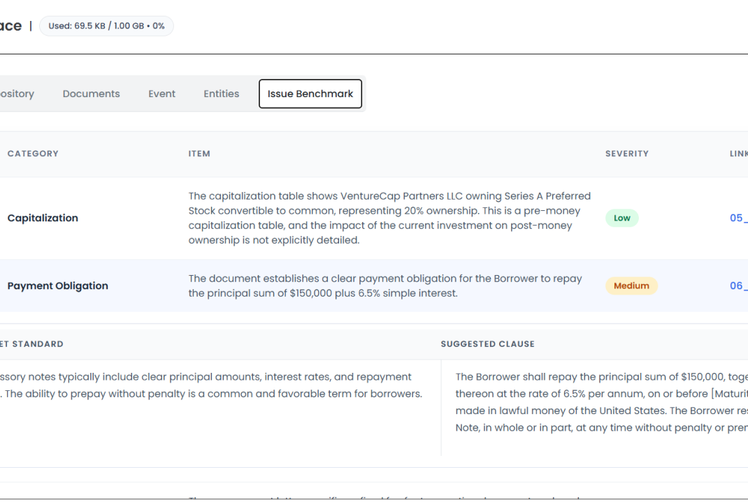 Risk Scoring Interface